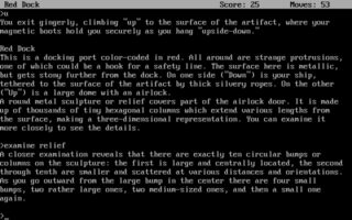 Starcross DOS screenshot