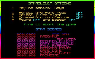 Starglider Amiga screenshot