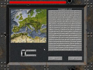 Steel Panthers DOS screenshot