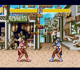 Street Fighter II: Champion Edition Genesis screenshot