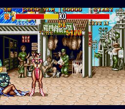 Street Fighter II: Champion Edition Genesis screenshot