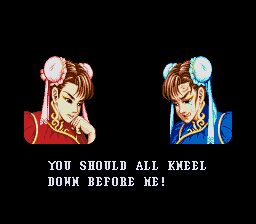 Street Fighter II: Champion Edition Genesis screenshot