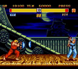 Street Fighter II: Champion Edition Genesis screenshot