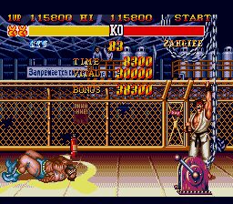 Street Fighter II: Champion Edition Genesis screenshot