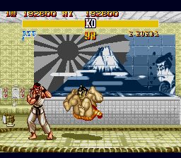 Street Fighter II: Champion Edition Genesis screenshot