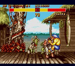 Street Fighter II: Champion Edition Genesis screenshot