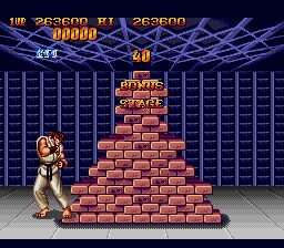 Street Fighter II: Champion Edition Genesis screenshot