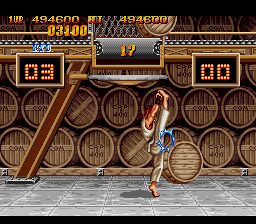 Street Fighter II: Champion Edition Genesis screenshot
