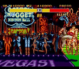 Street Fighter II: Champion Edition Genesis screenshot