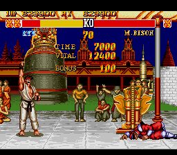 Street Fighter II: Champion Edition Genesis screenshot