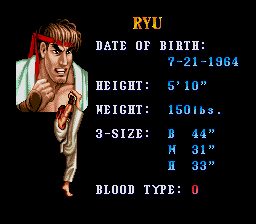 Street Fighter II: Champion Edition Genesis screenshot