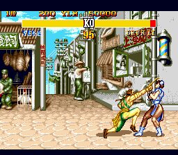 Street Fighter II: Champion Edition Genesis screenshot