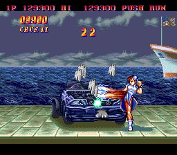 Street Fighter II: Champion Edition PC Engine screenshot