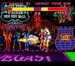 Street Fighter II: Champion Edition PC Engine screenshot