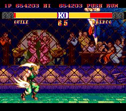 Street Fighter II: Champion Edition PC Engine screenshot