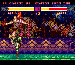 Street Fighter II: Champion Edition PC Engine screenshot