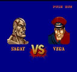 Street Fighter II: Champion Edition PC Engine screenshot