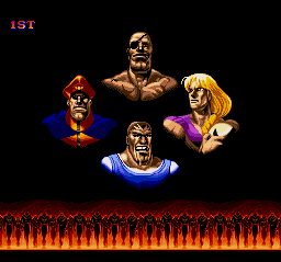 Street Fighter II: Champion Edition PC Engine screenshot