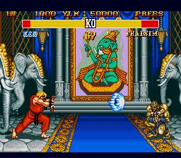 Street Fighter II Genesis screenshot