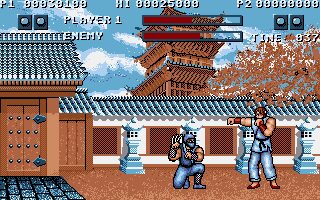 Street Fighter Amiga screenshot
