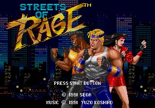 Streets of Rage - Genesis