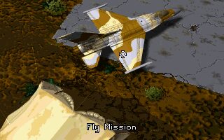 Strike Commander DOS screenshot