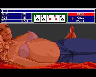 Strip Poker: A Sizzling Game of Chance - Amiga