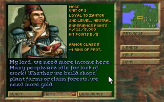 Stronghold DOS screenshot