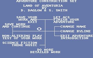 Adventure Construction Set - Amiga