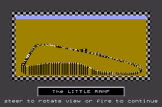 Stunt Car Racer Atari 8-bit Atari 8-bit screenshot