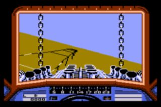 Stunt Car Racer Atari 8-bit Atari 8-bit screenshot