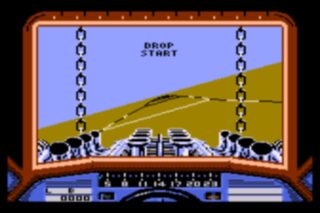 Stunt Car Racer Atari 8-bit Atari 8-bit screenshot
