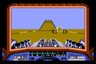 Stunt Car Racer Atari 8-bit Atari 8-bit screenshot
