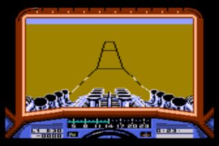 Stunt Car Racer Atari 8-bit Atari 8-bit screenshot