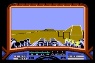 Stunt Car Racer Atari 8-bit Atari 8-bit screenshot