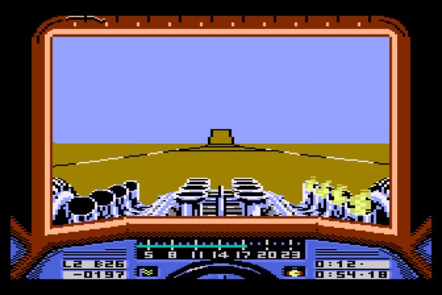 Stunt Car Racer Atari 8-bit - Atari 8-bit version