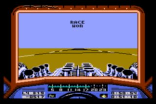 Stunt Car Racer Atari 8-bit Atari 8-bit screenshot