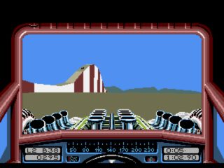 Stunt Car Racer Amiga screenshot