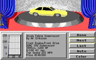 4D Sports Driving - DOS