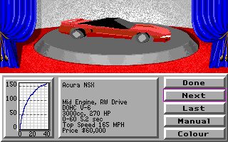 4D Sports Driving - Amiga