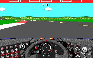 4D Sports Driving Amiga screenshot
