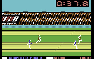 Summer Games Commodore 64 screenshot