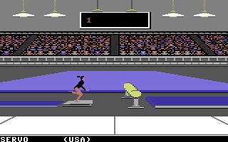 Summer Games Commodore 64 screenshot