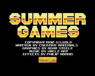 Summer Games Amiga screenshot