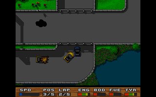 Super Cars Amiga screenshot