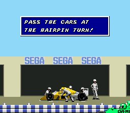 Super Monaco GP Genesis screenshot