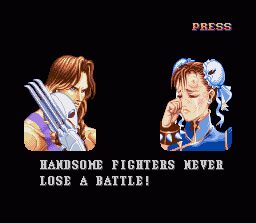 Super Street Fighter II SNES screenshot