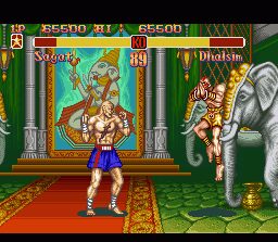 Super Street Fighter II SNES screenshot