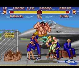 Super Street Fighter II SNES screenshot