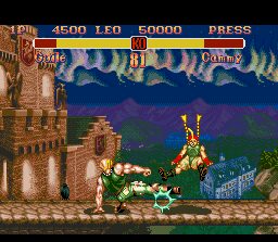 Super Street Fighter II SNES screenshot